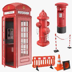 3D Street Elements Collection (2)
